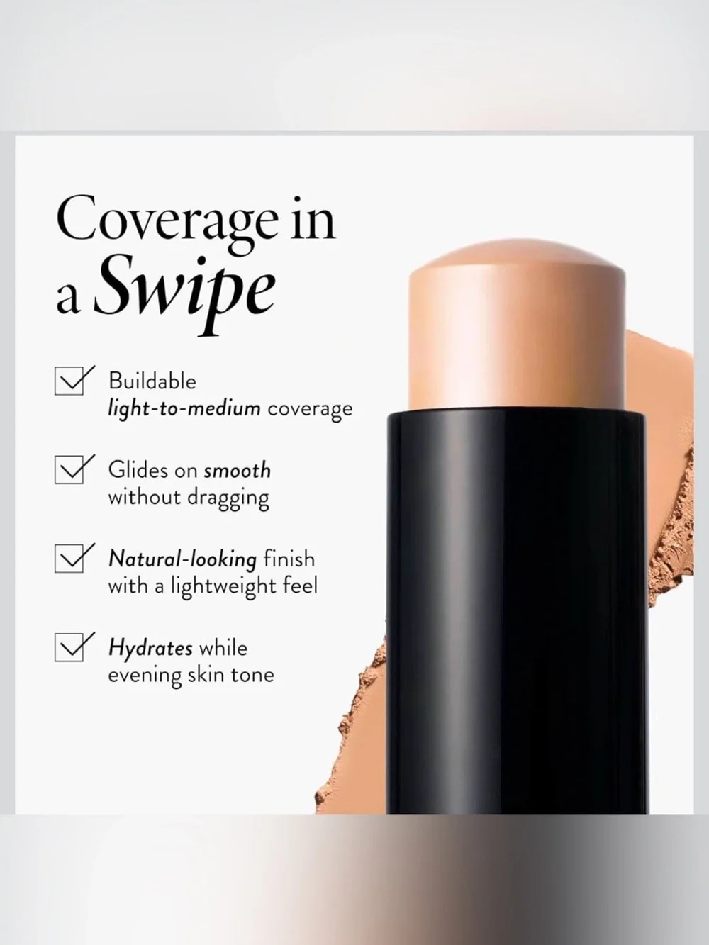 LAURA GELLER Instant Enhancer Foundation Stick, Lightweight - Medium (33)